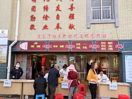 沾益區(qū)龍華街道開展居民主要慢性病及其危險因素調(diào)查工作1.jpg
